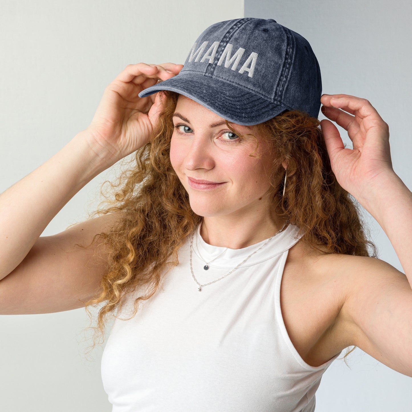 Mama Embroidered Hat